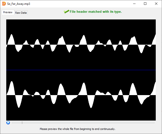 MP3 File Recovery