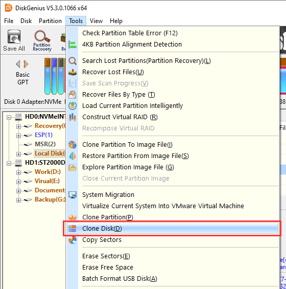 clone hdd to ssd mac