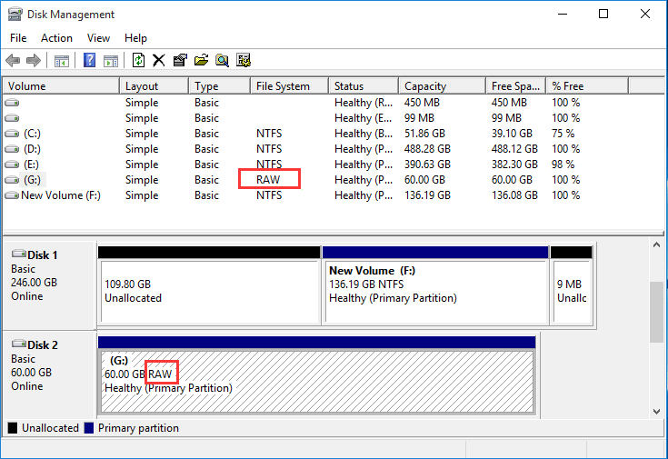 RAW SD Card Recovery