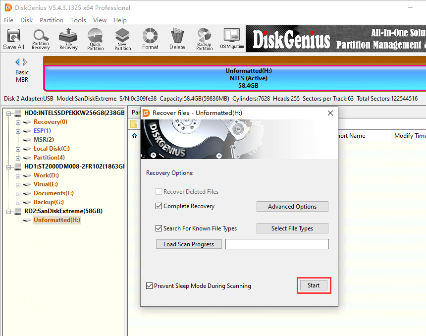 Convert Is Not Available for Raw Drives