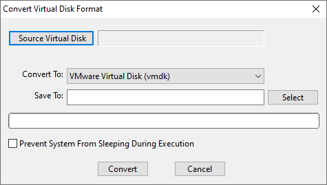 Convert VMDK to VHD
