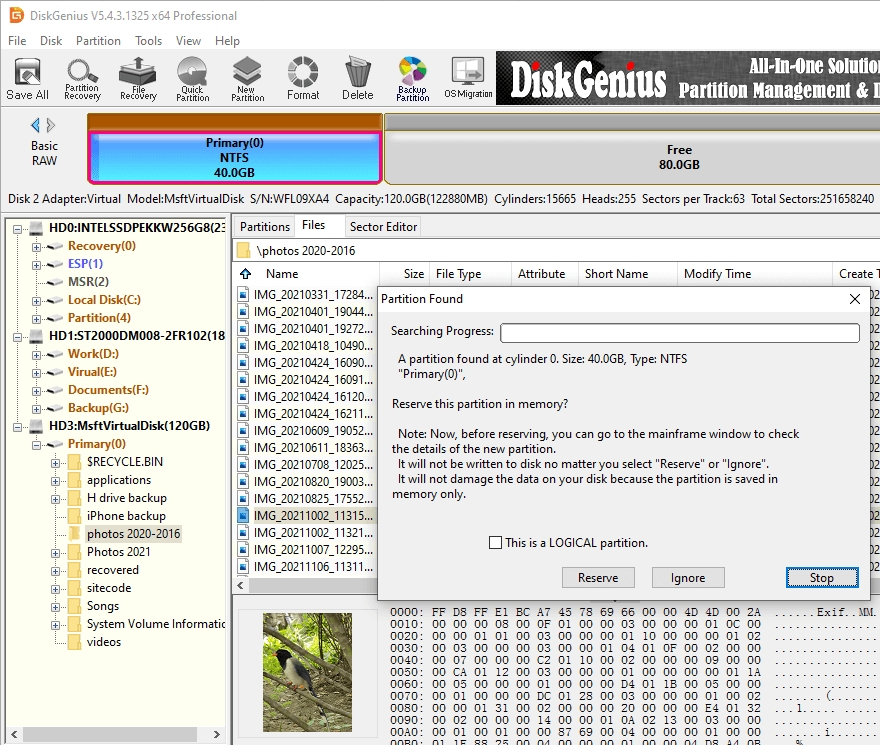 hard drive not showing up