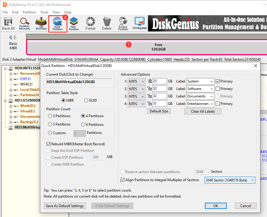 hard drive not showing up