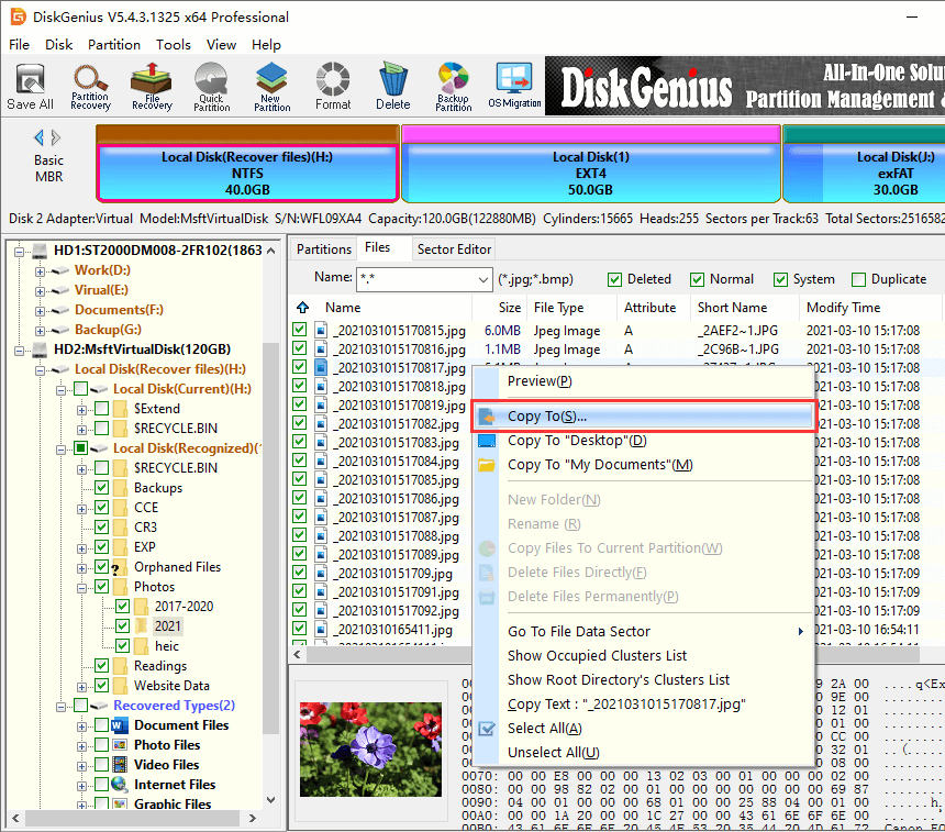 vista you need to format the disk in drive