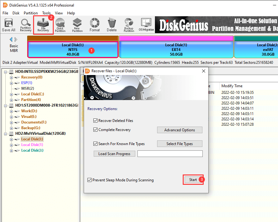 Disk tools