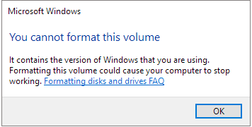 How to Format C Drive