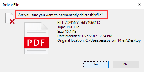 how to permanently delete files