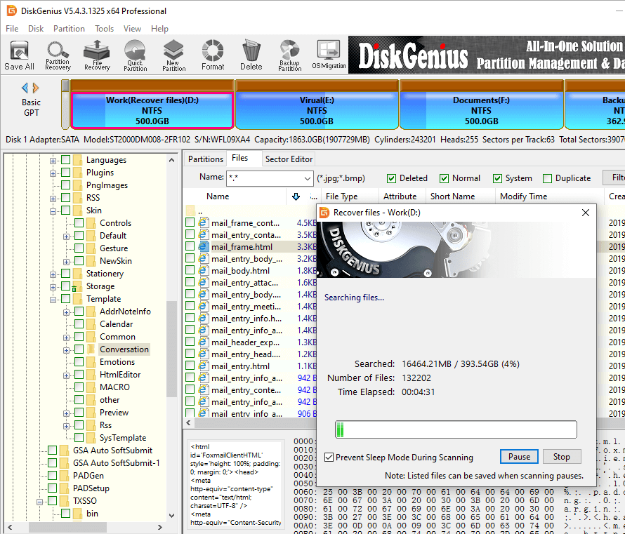 Recover Data after Formatting Hard Drive