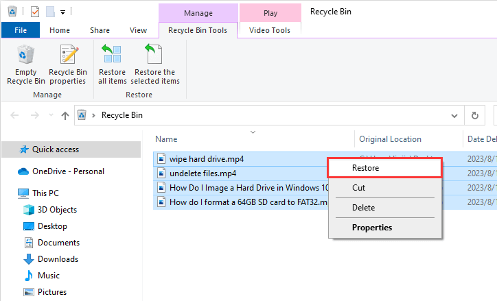 recover permanently deleted photos windows 10