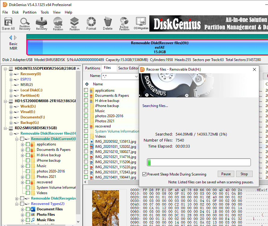 recover formatted SD card