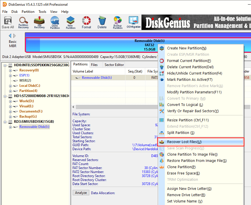 how to recover corrupted SD card