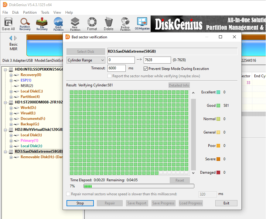 RAW SD card recovery