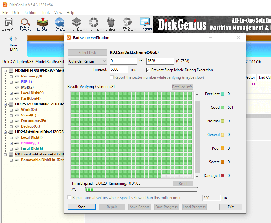 external hard drive corrupted and unreadable fix