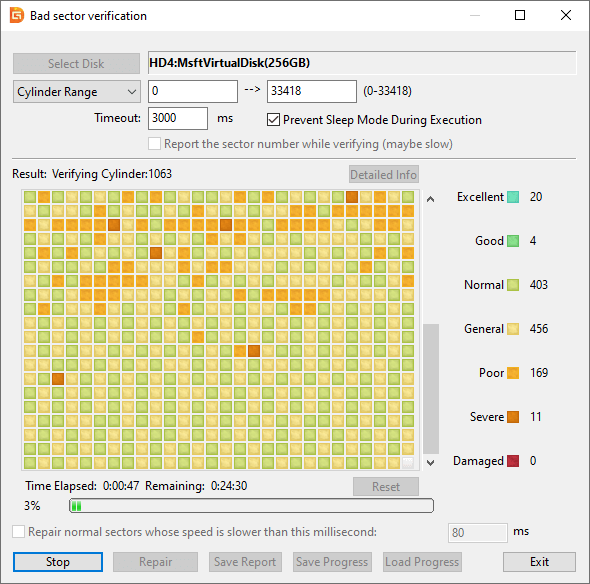 fix bad sectors on hard drive