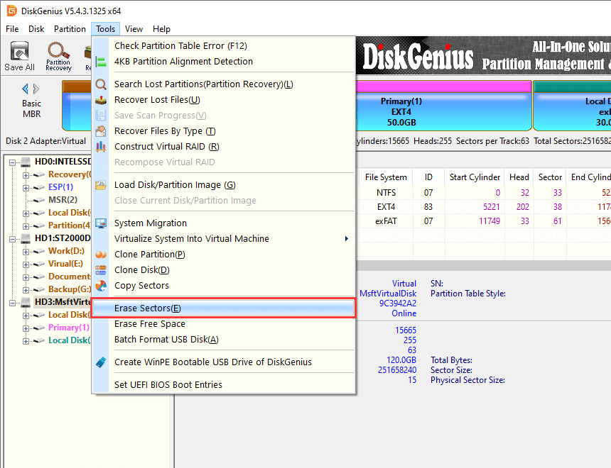 permanently format hard drive