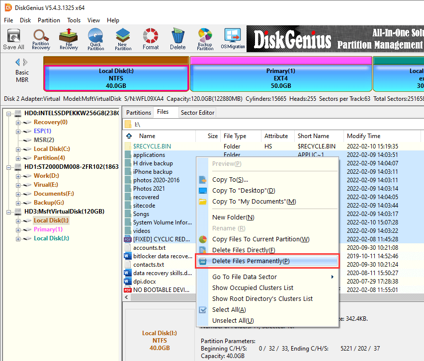 windows wipe file