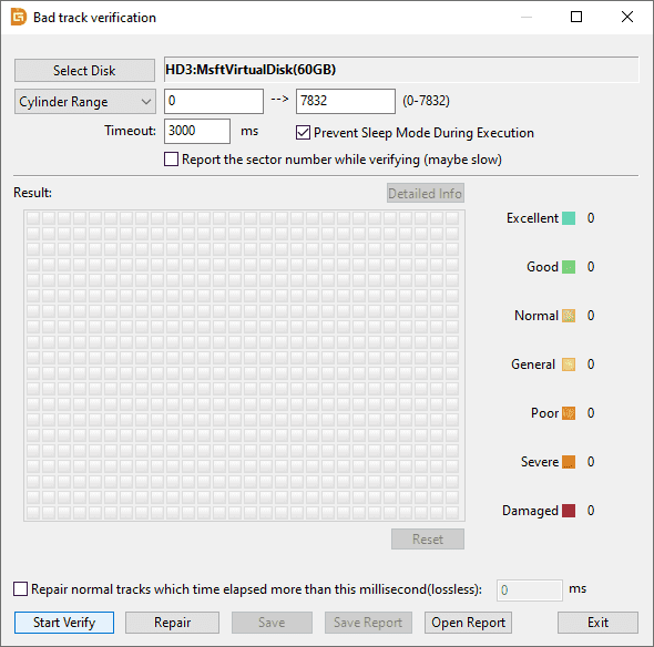 SSD Bad Sectors