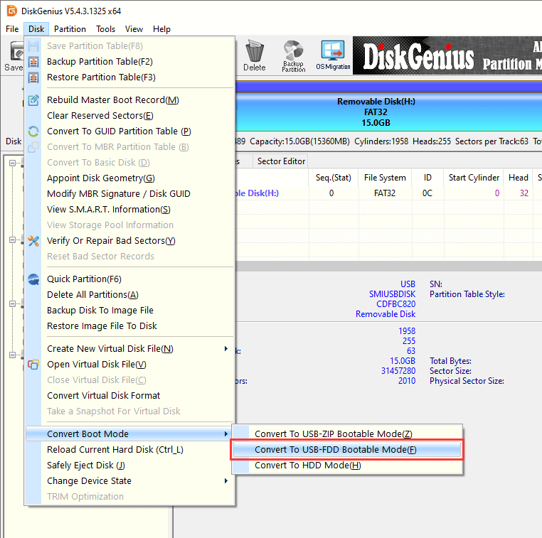 how to convert disc image file to usb