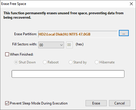 disk erasing software
