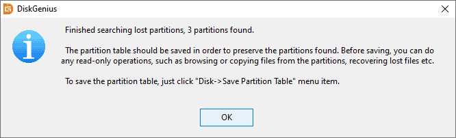 Partition Recovery