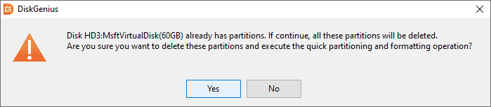 Quick Partition