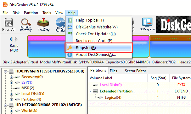 diskgenius 5.3 license code