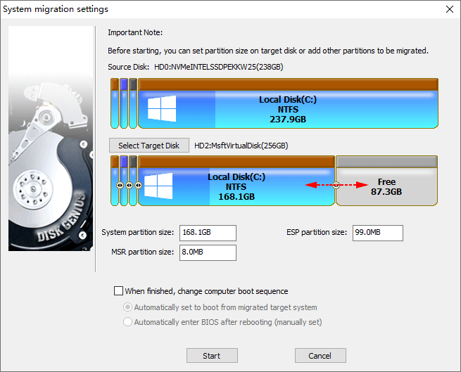 Migrate windows 10 on sale to ssd free